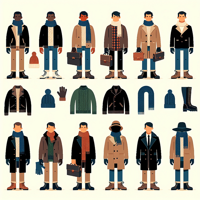 winter accessories for men