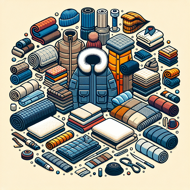 high-quality fabrics for designer parkas