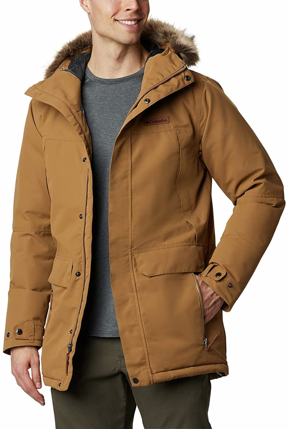 Columbia South Canyon Long Down Parka Men