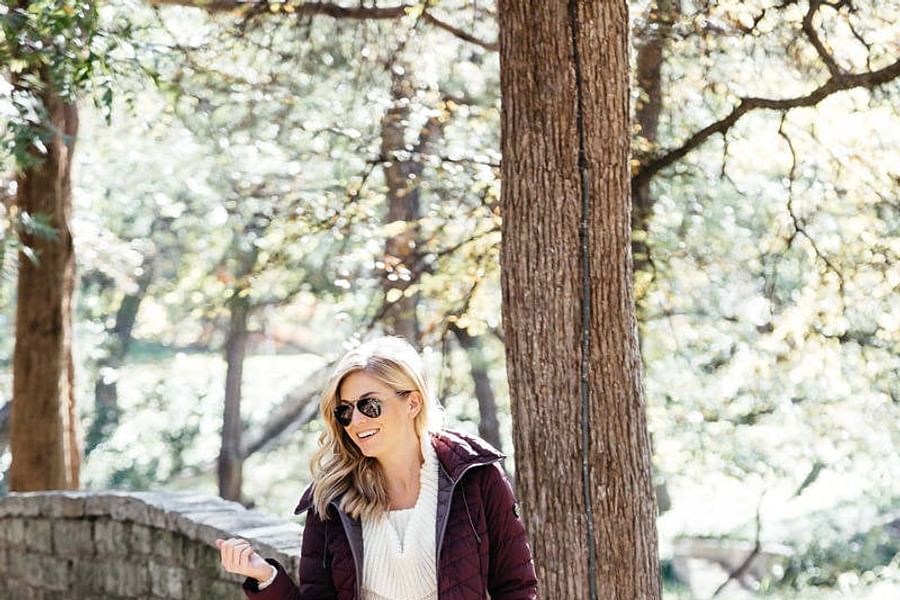 seasonal military parka outfit