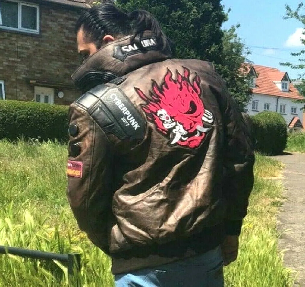 designer parka with LED lighting