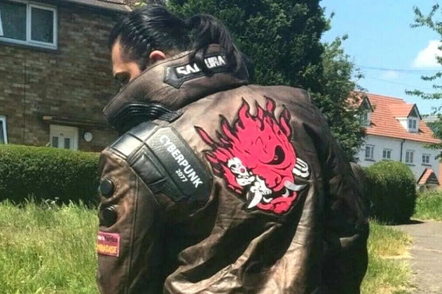 designer parka with LED lighting