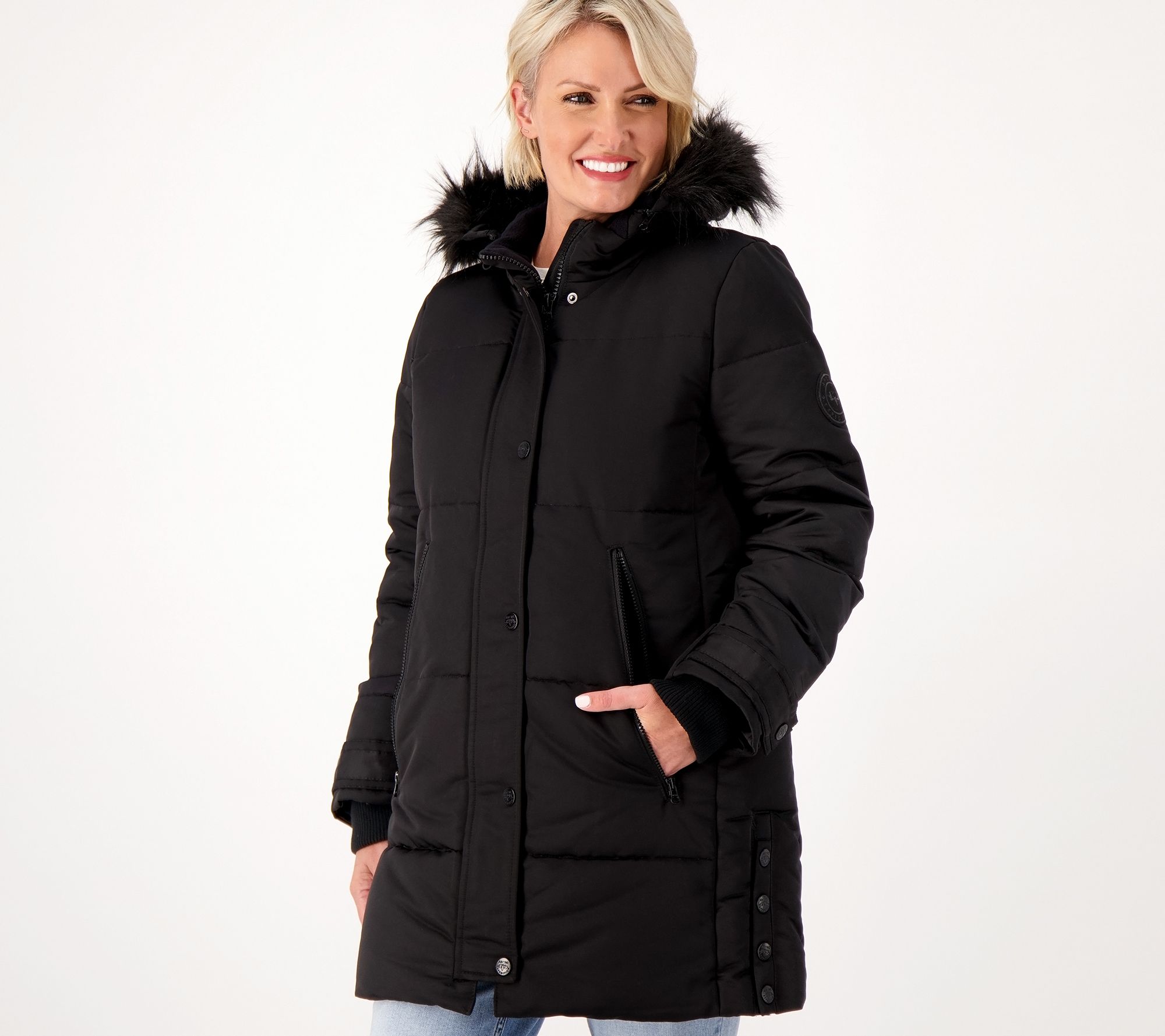 self-cleaning fabric parka