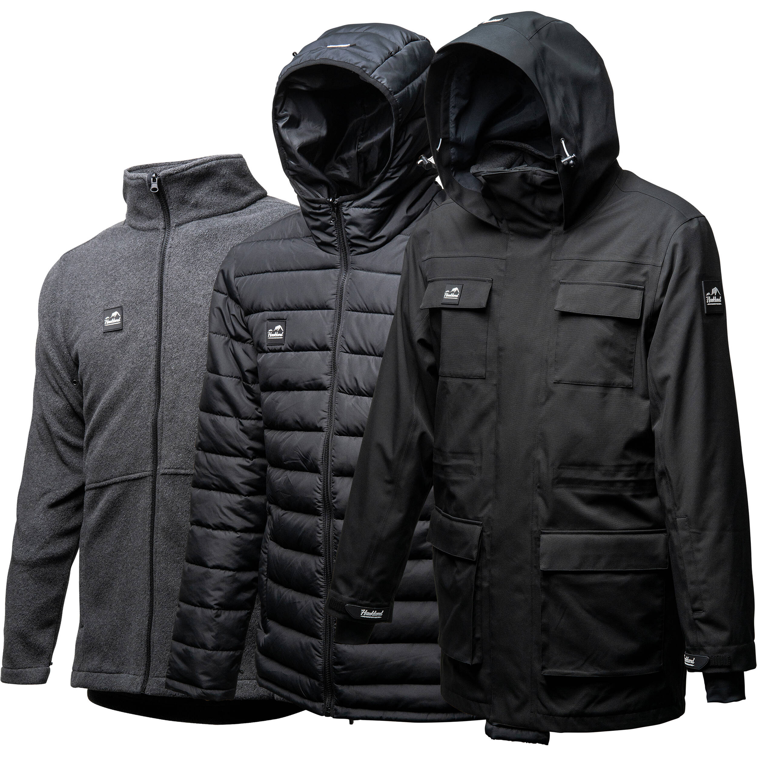 smartphone connected parka