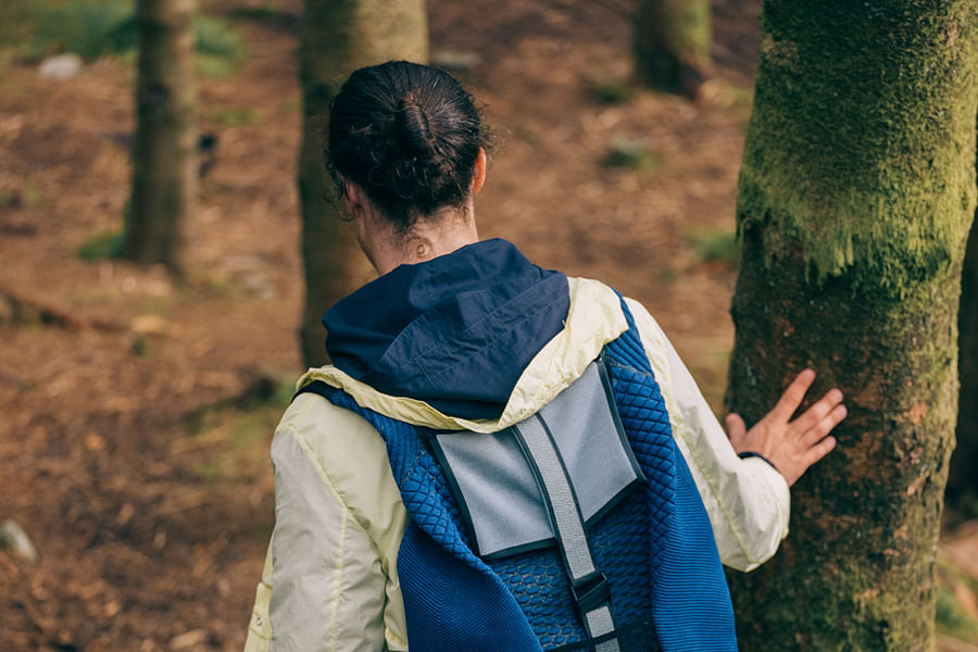 solar panel parka for charging