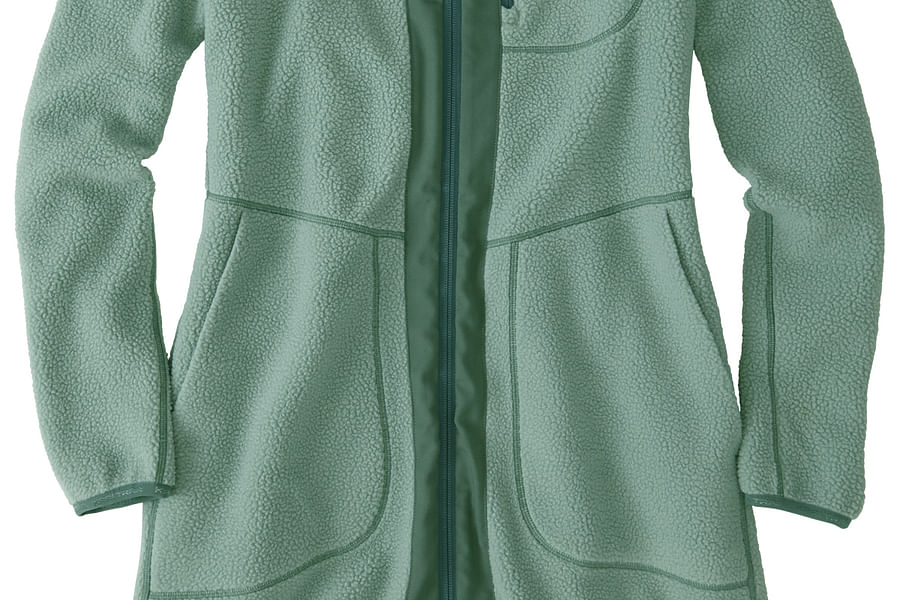 LLBean parka interior lining