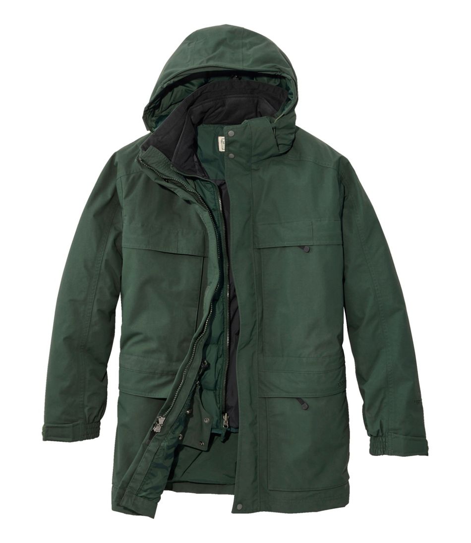 LLBean parka recycled insulation