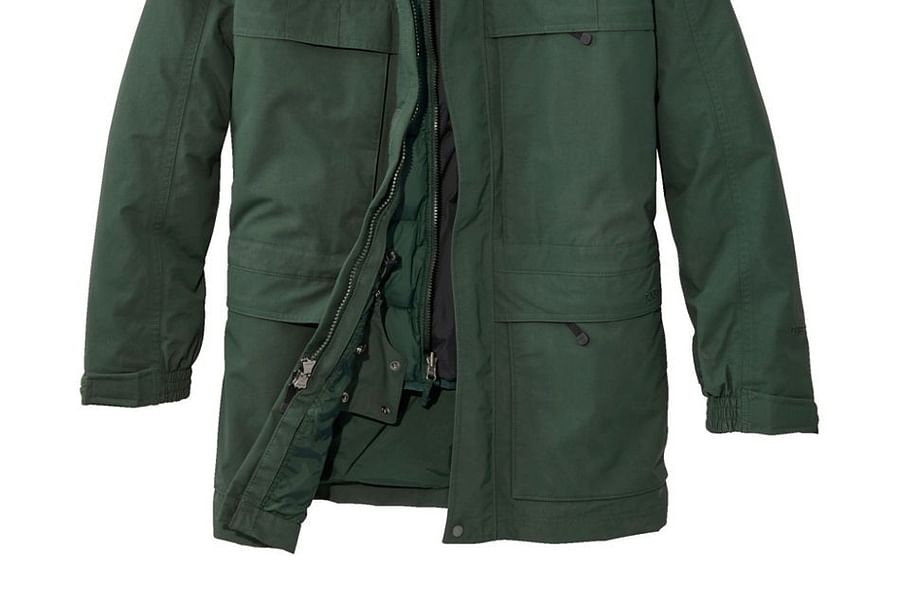 LLBean parka recycled insulation