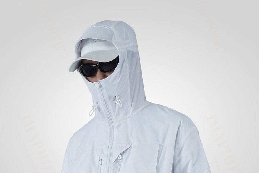 UV protection lightweight parka