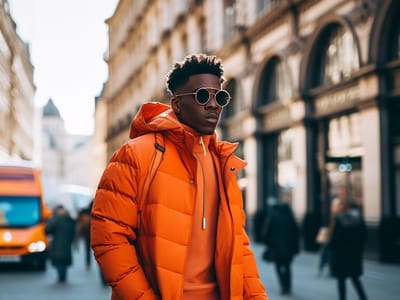Ahead of the Trend: The Rise of the Orange Parka in the Fashion World