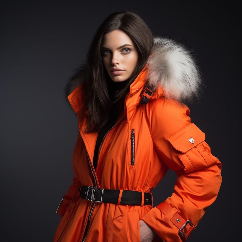 The Allure of the Orange Parka: Bold, Bright and Beautiful