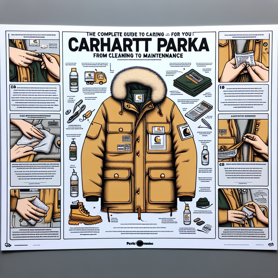 The Complete Guide to Caring for Your Carhartt Parka: From Cleaning to Maintenance