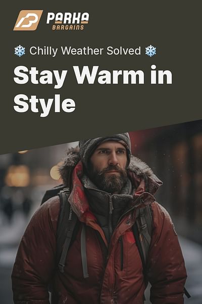 Stay Warm in Style - ❄️ Chilly Weather Solved ❄️
