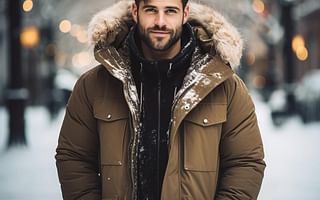 What stylish winter parka for men would you recommend for staying warm and fashionable?